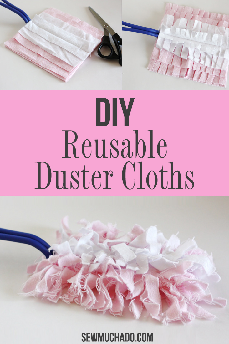 Reusable Swiffer Duster Cloths Tutorial Sew Much Ado