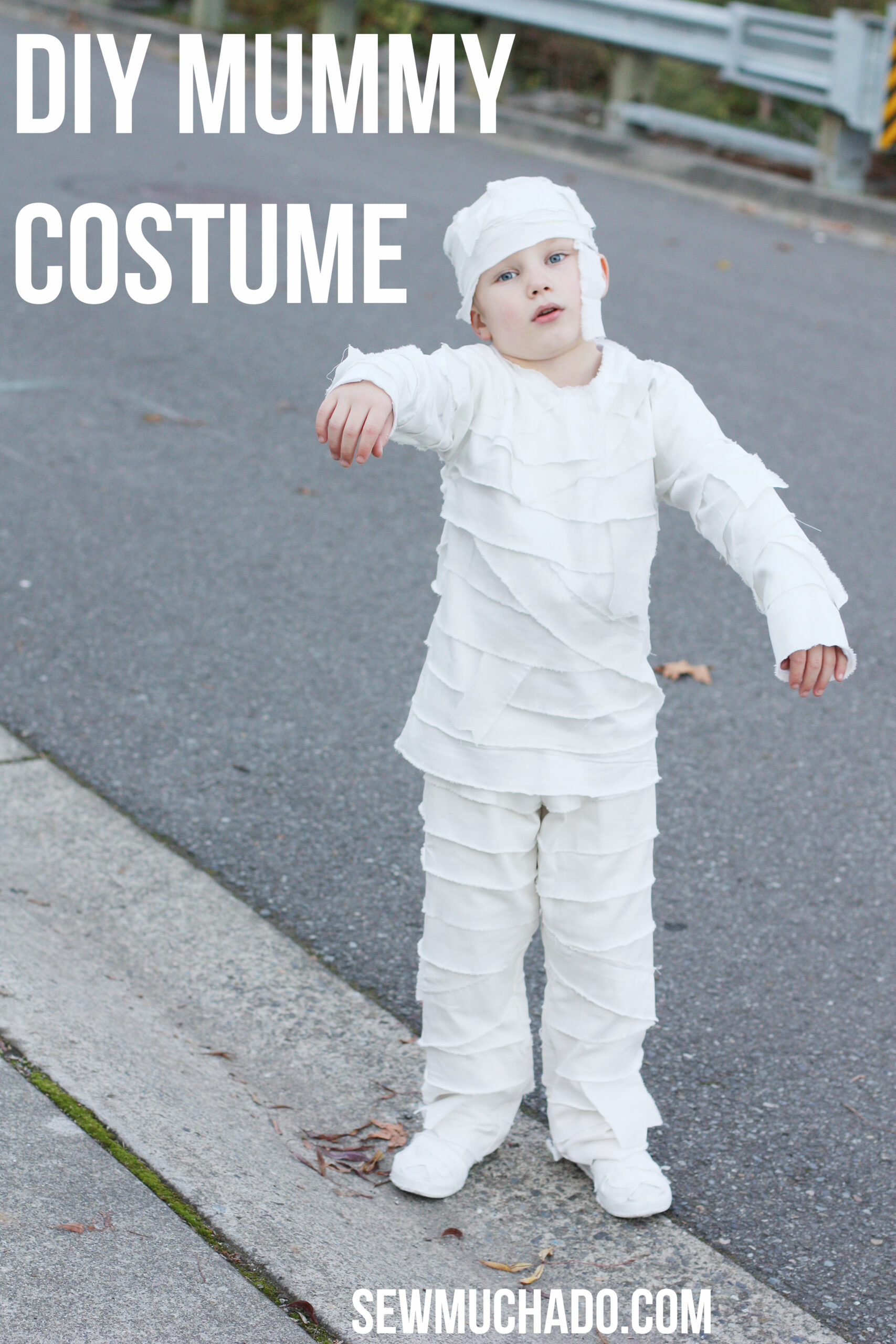 How to Make a DIY Mummy Costume for Halloween