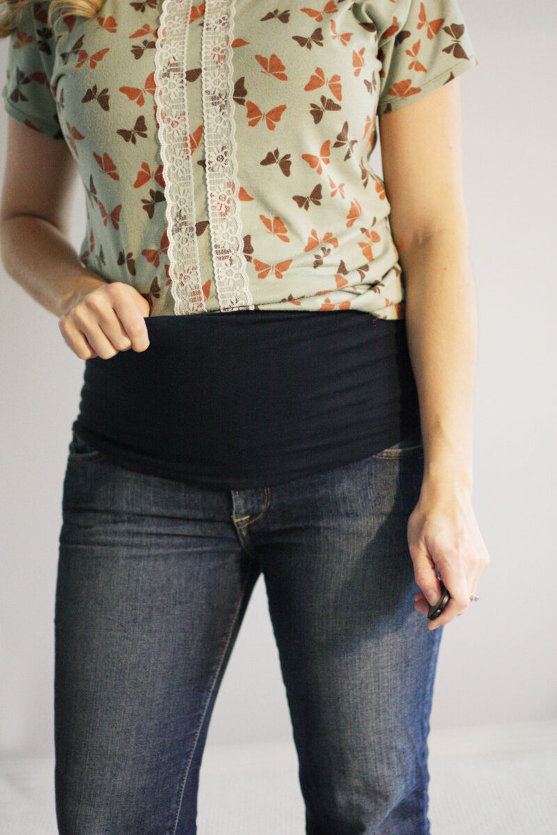 DIY Maternity Jeans Sew Much Ado