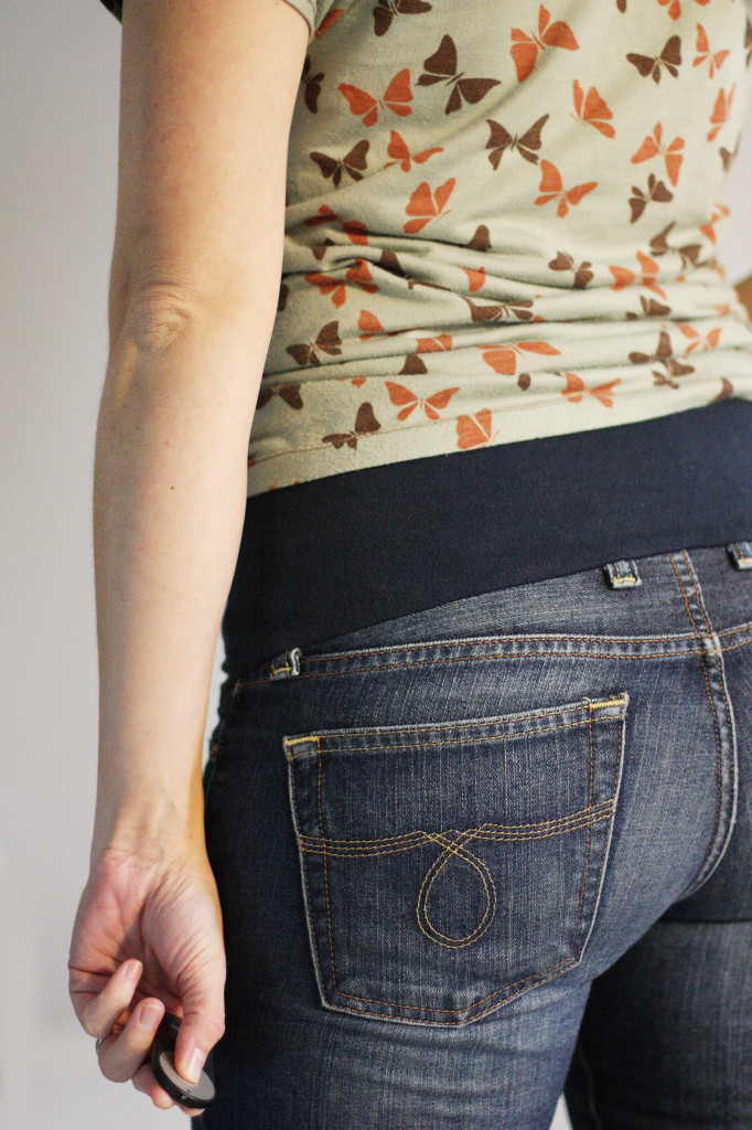DIY Maternity Jeans - Sew Much Ado