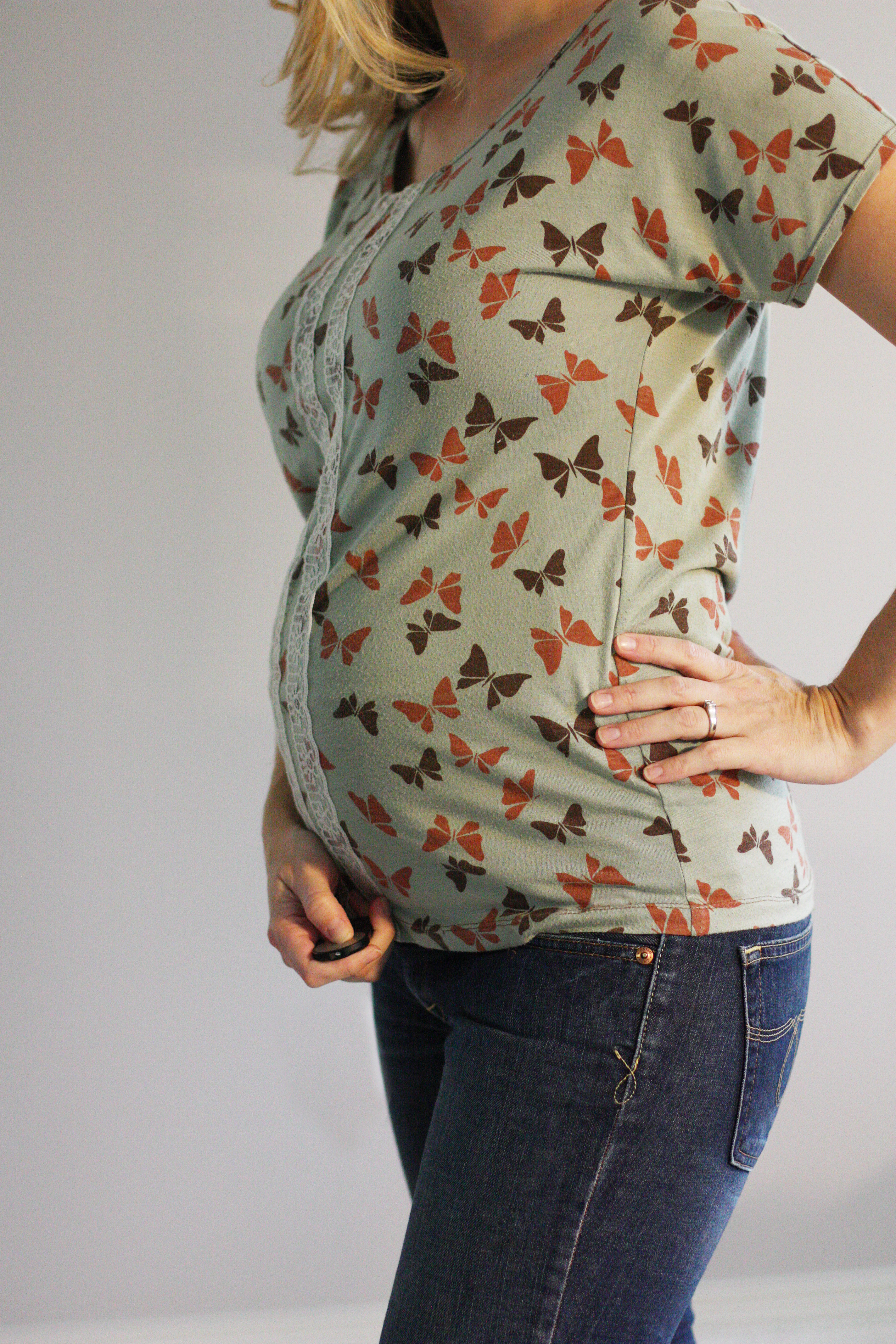 DIY Maternity Jeans - Sew Much Ado