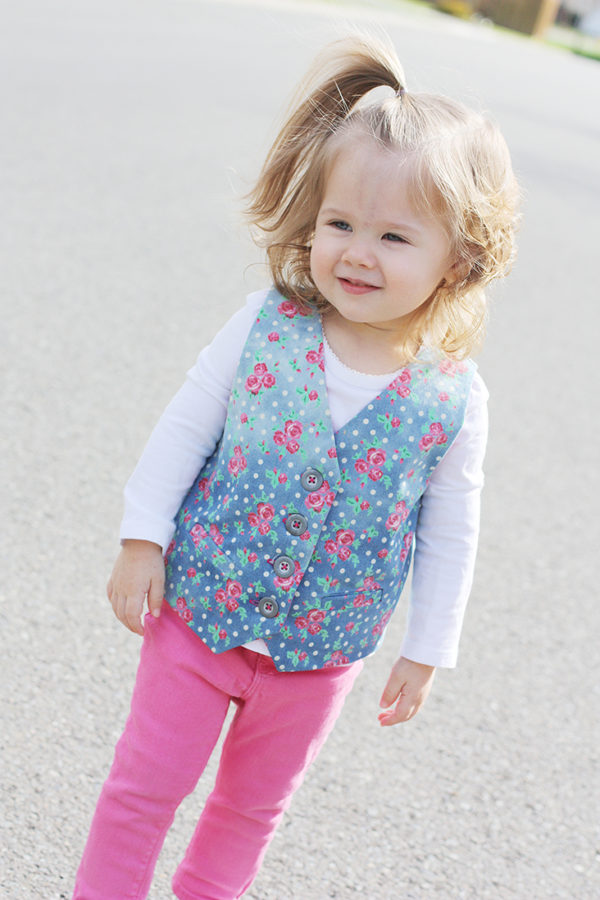 A School(girl) Vest Sew Much Ado