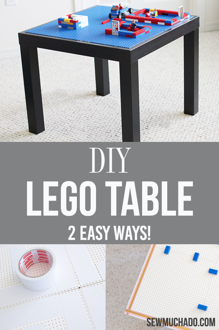 personalised lego table