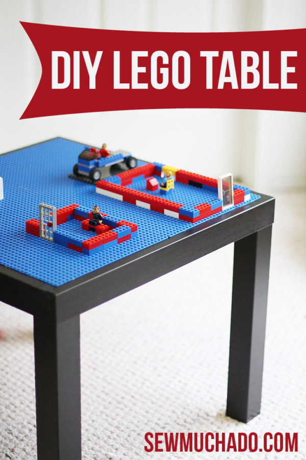 DIY Lego Table - IKEA Version - Sew Much Ado