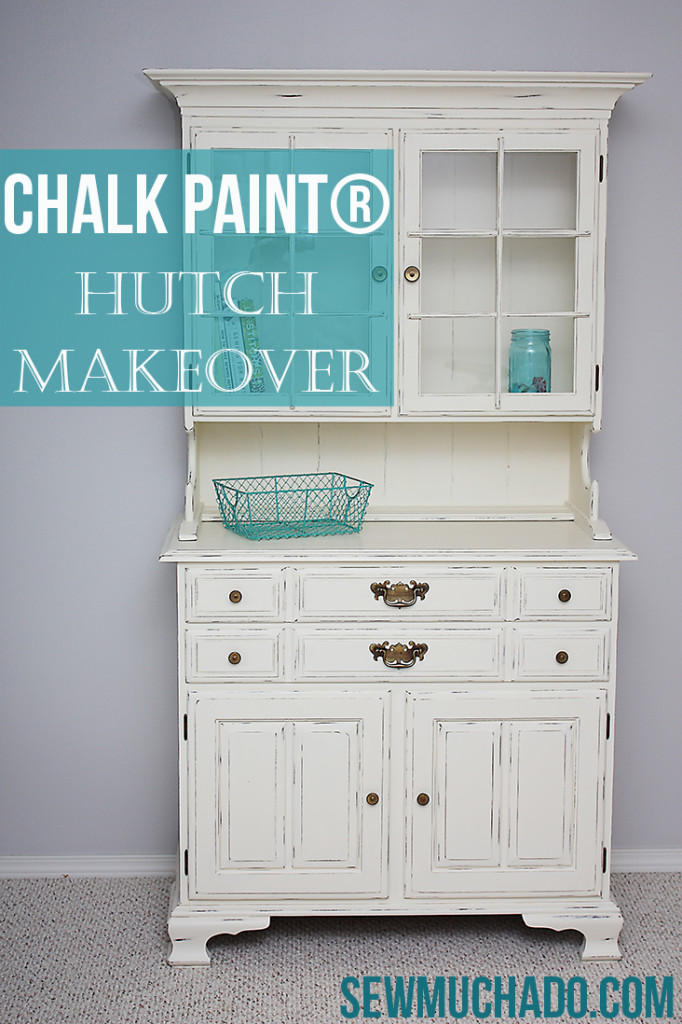 Hutch Makeover With Chalk Paint® Sew Much Ado