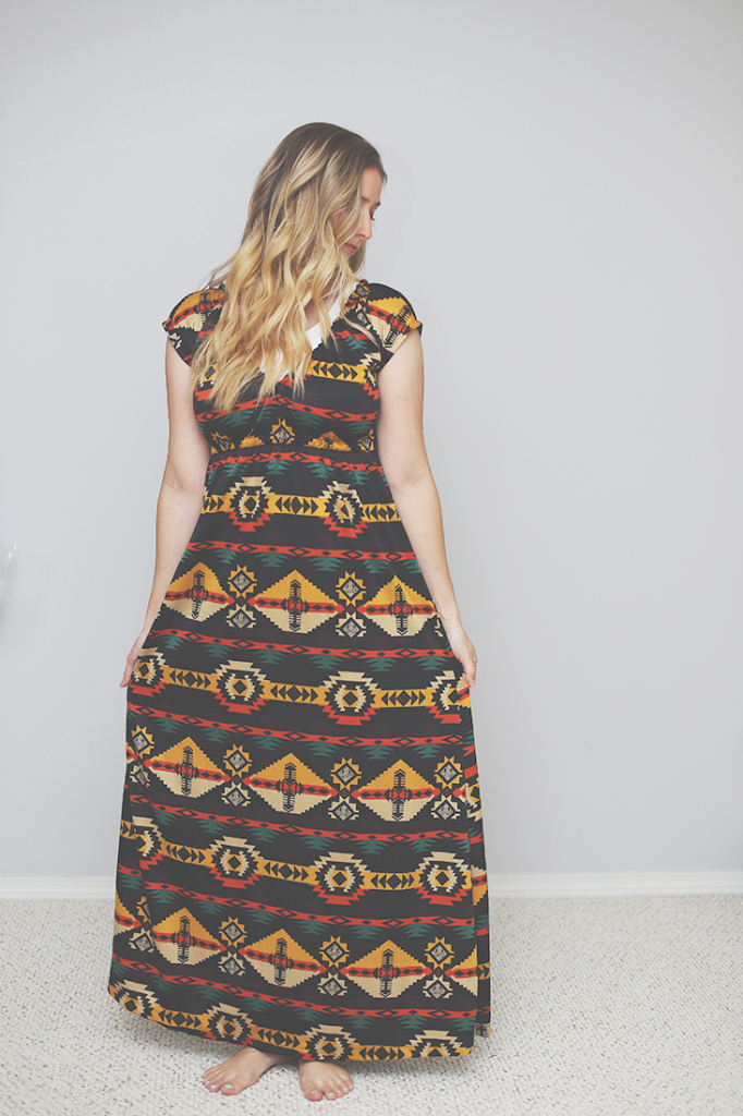 Nursing Friendly Maxi Dress Sew Much Ado