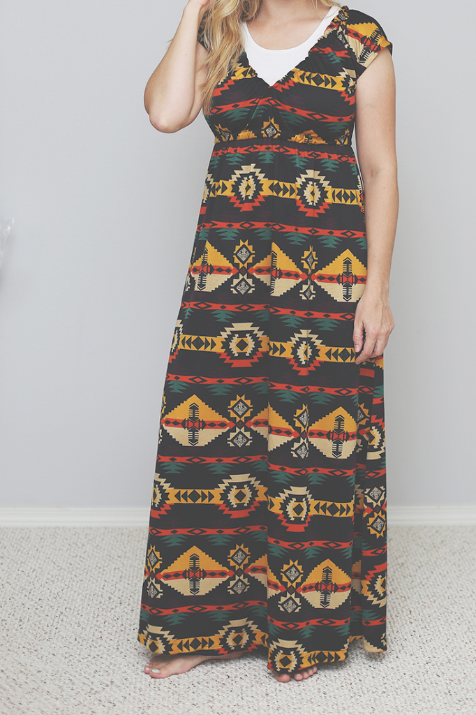 Nursing Friendly Maxi Dress Sew Much Ado