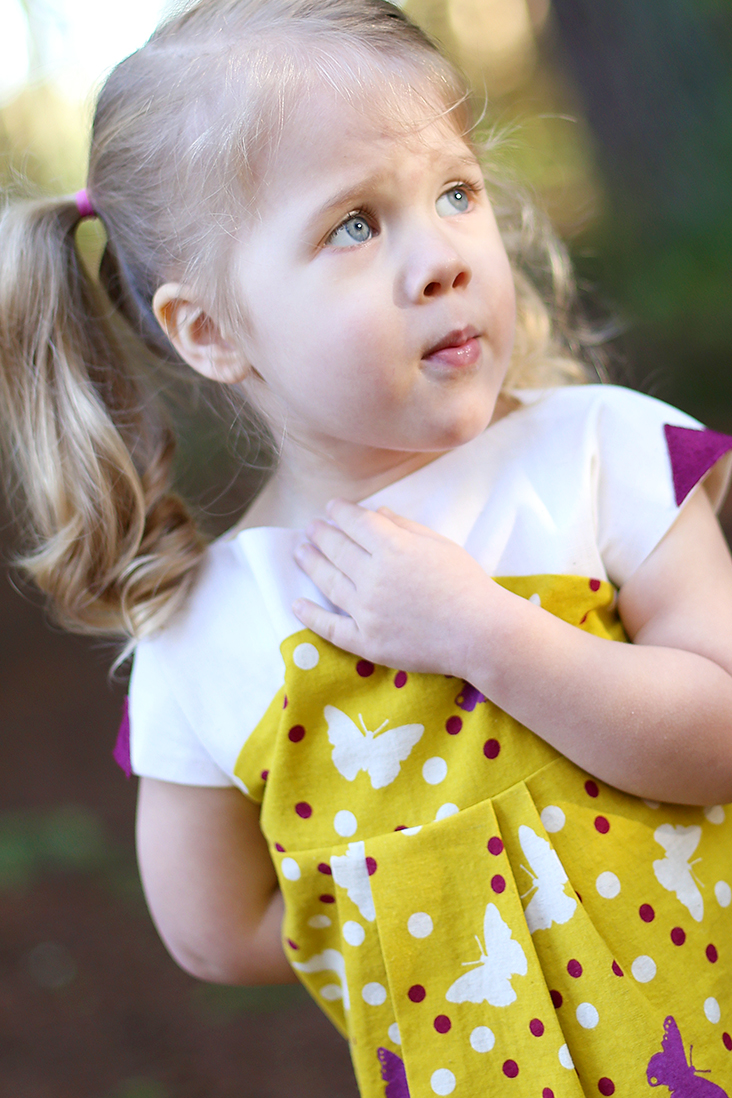 Butterfly Maggie Mae Dress Sew Much Ado