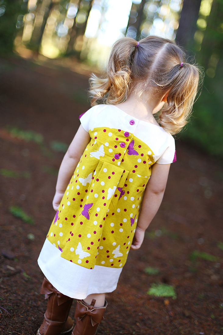 Butterfly Maggie Mae Dress Sew Much Ado