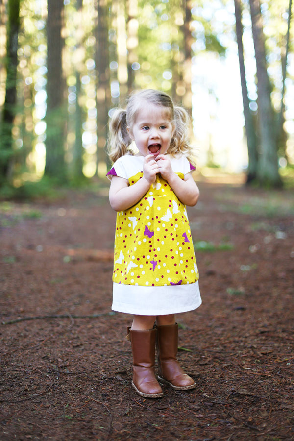 Butterfly Maggie Mae Dress Sew Much Ado