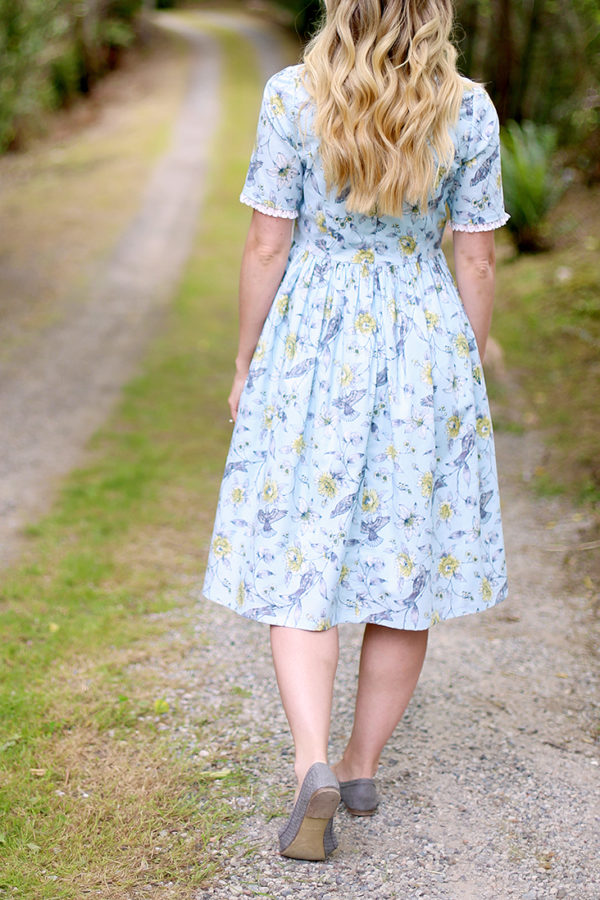 A Ladies Caroline Dress for Vintage May - Sew Much Ado