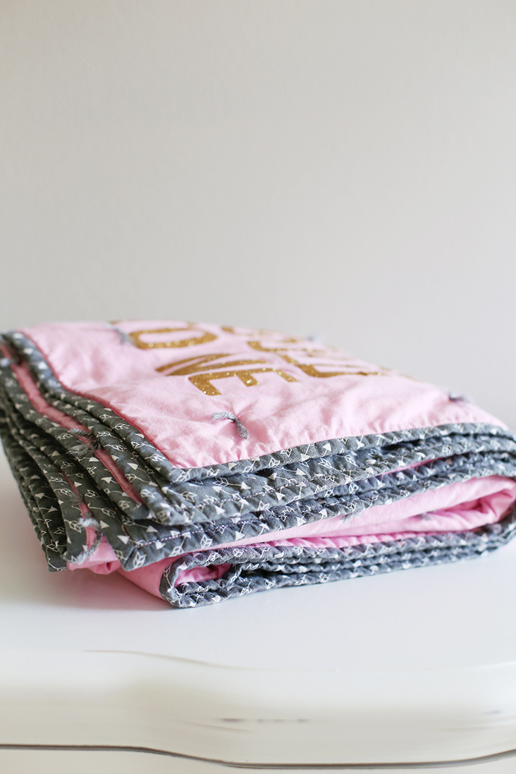 heat transfer vinyl quilt