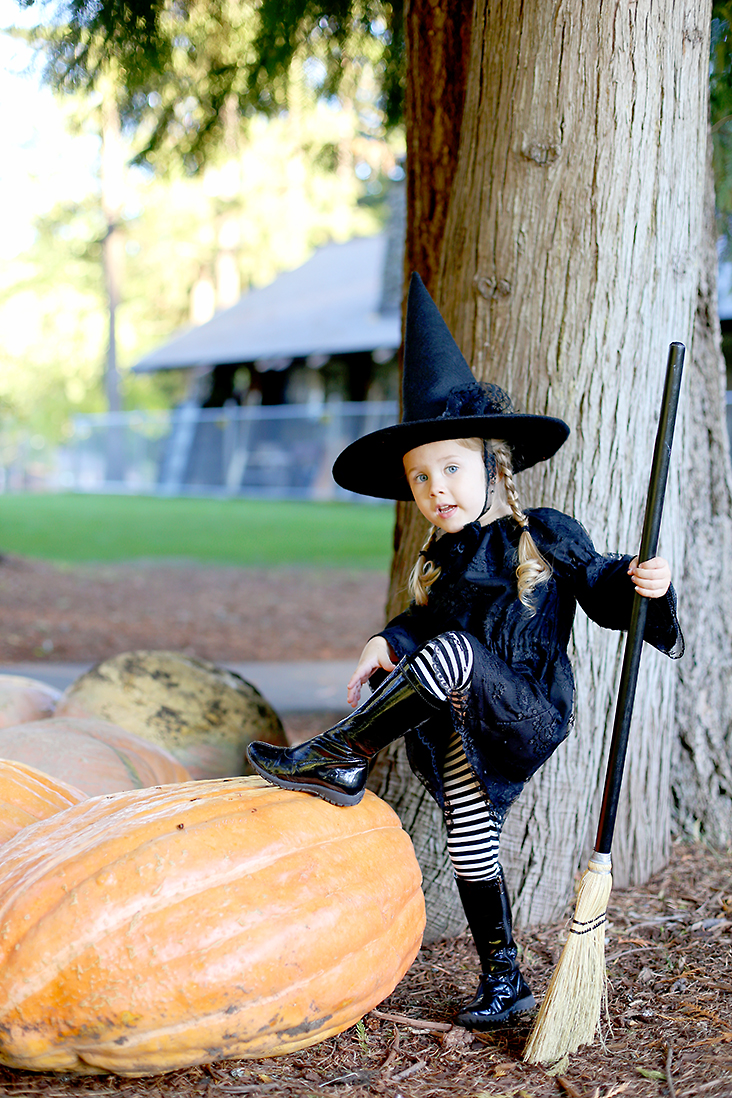 DIY Witch Costume and Free Witch Hat Pattern
