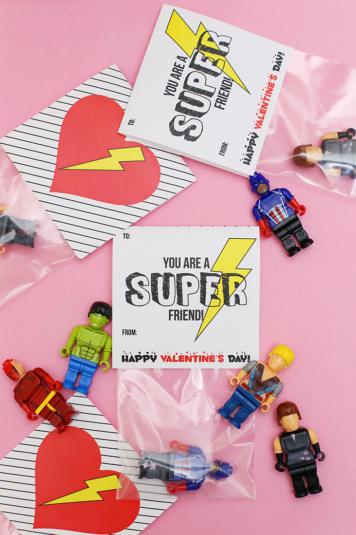 Superhero Valentine Free Printable Sew Much Ado