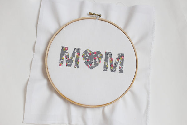 DIY Mother's Day Hoop Art Tutorial - Sew Much Ado