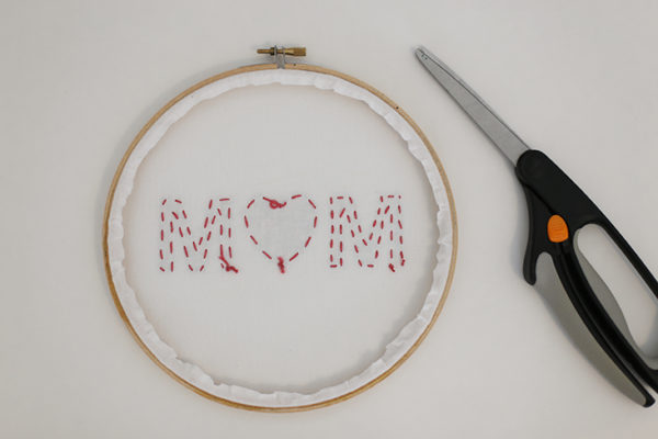 DIY Mother's Day Hoop Art Tutorial - Sew Much Ado