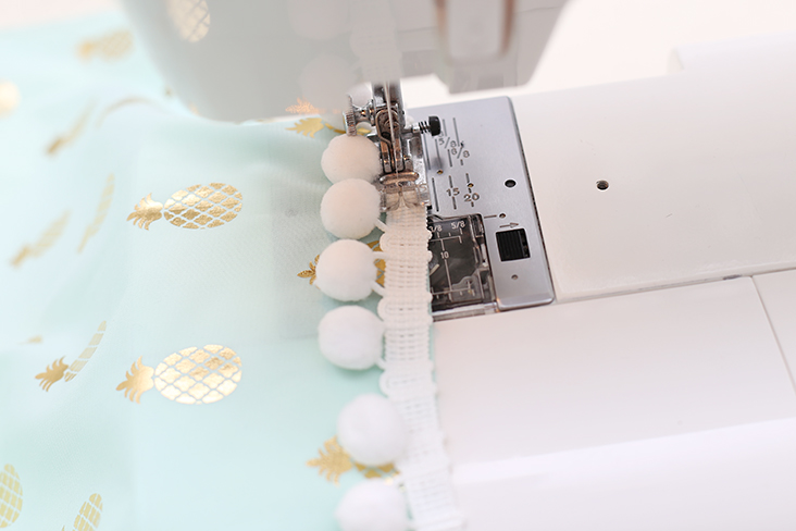 DIY Pom Pom Infinity Scarf Tutorial - Sew Much Ado