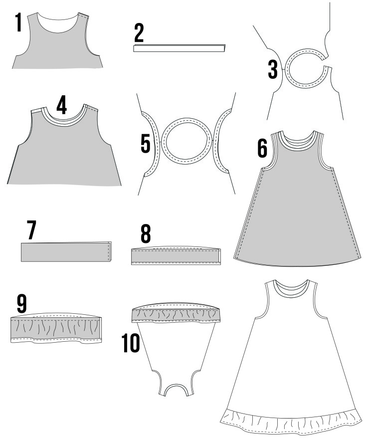 free night dress patterns for ladies