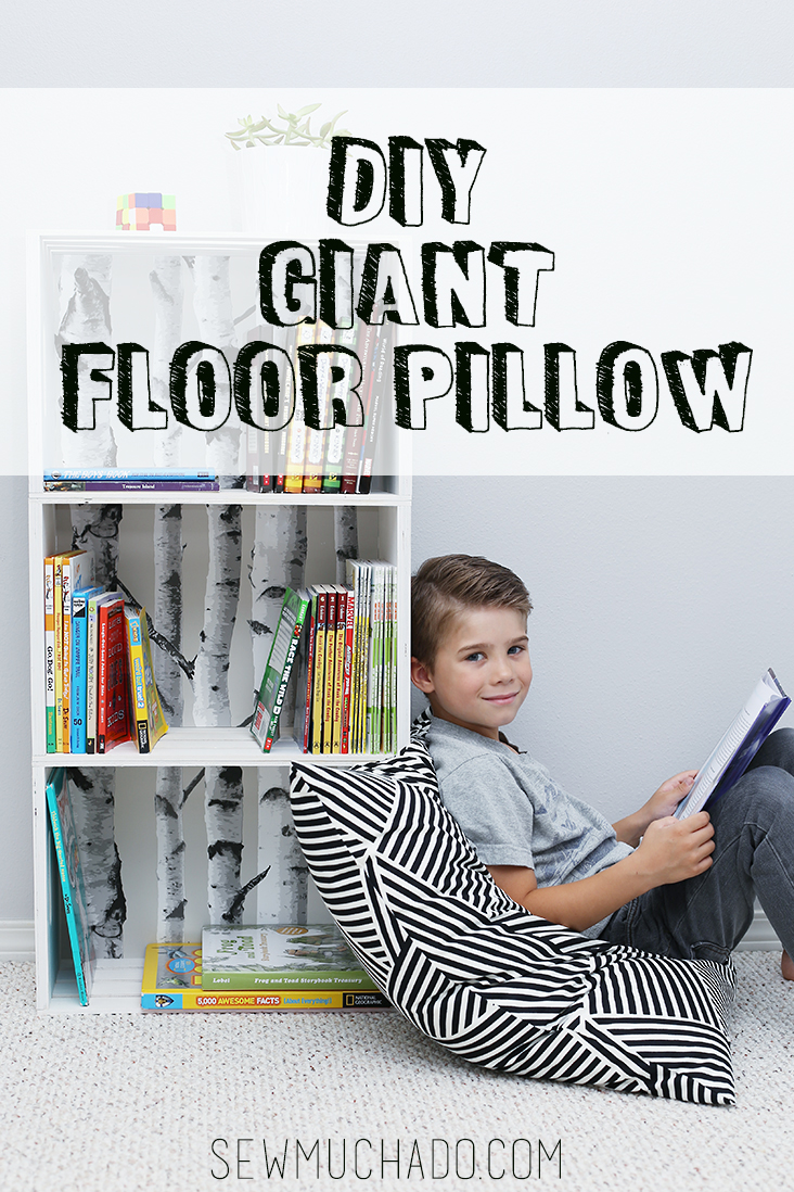 DIY Giant Floor Pillows