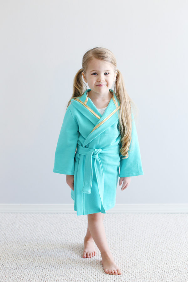 Hooded Robe Free Pattern - Sew Much Ado