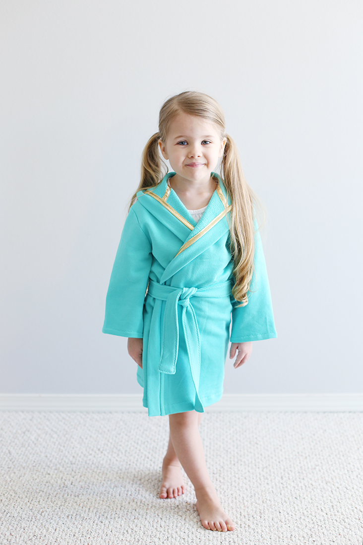 Hooded Robe Free Pattern Sew Much Ado