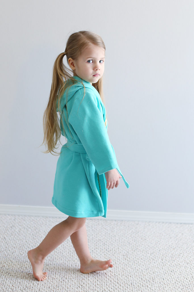 Hooded Robe Free Pattern Sew Much Ado