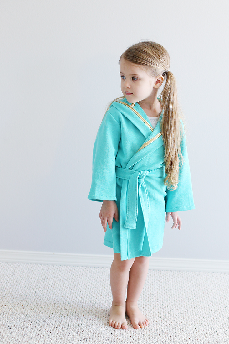 Hooded Robe Free Pattern Sew Much Ado