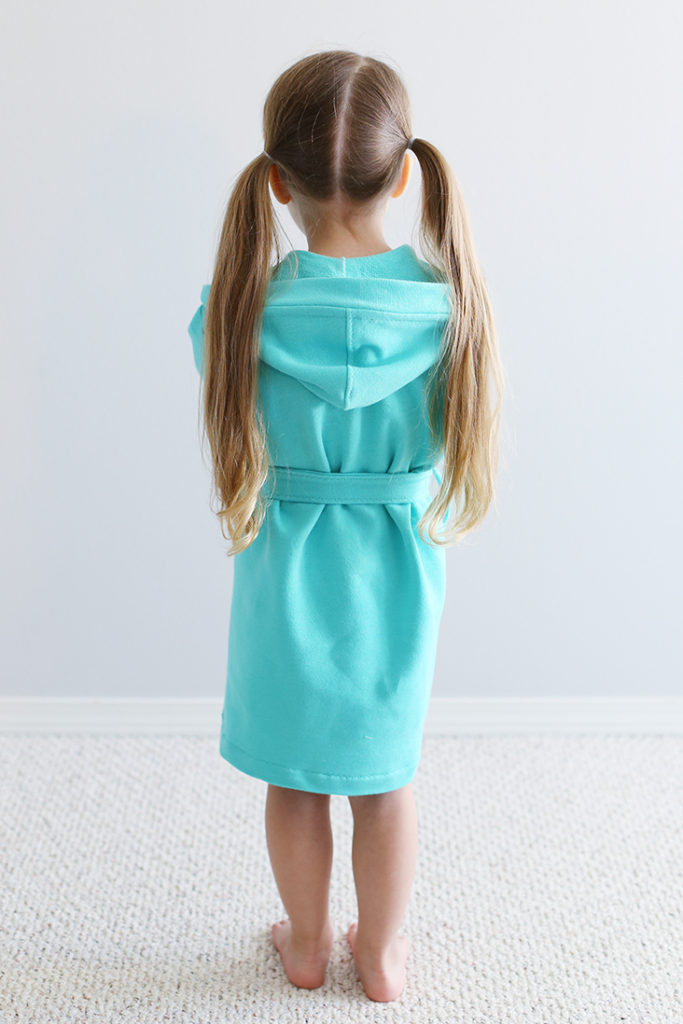 Basic Hooded Robe Pattern Hooded Robe Free Pattern - Sew Much Ado