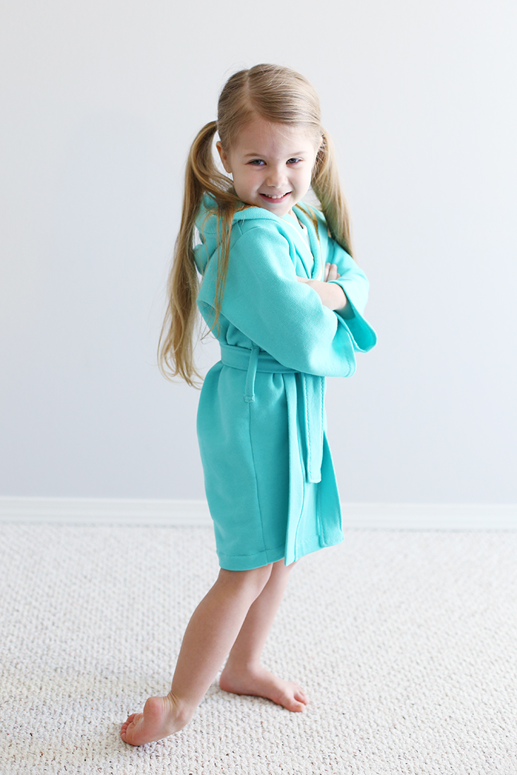 Hooded Robe Free Pattern Sew Much Ado