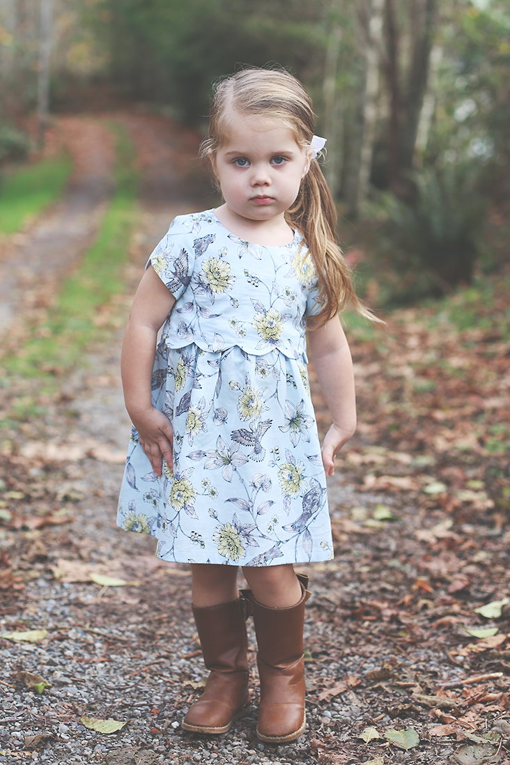 Floral Sullivan Dress - Sew Much Ado