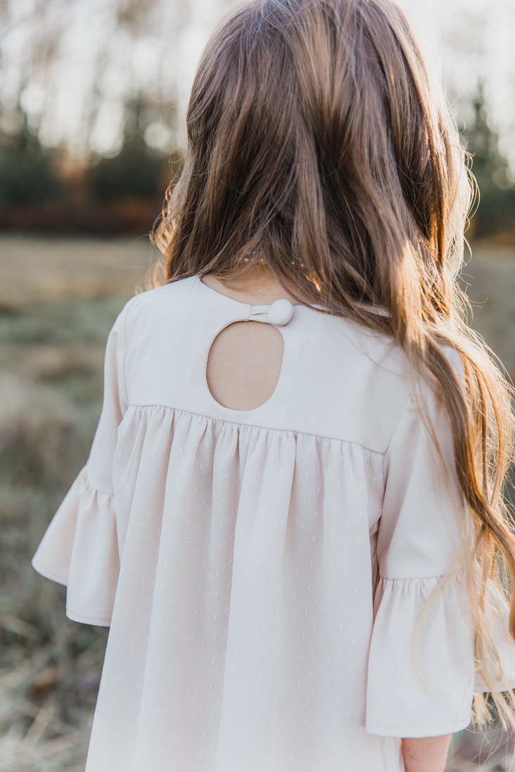 Girl s Ruffle Sleeve Dress Free Pattern Sew Much Ado