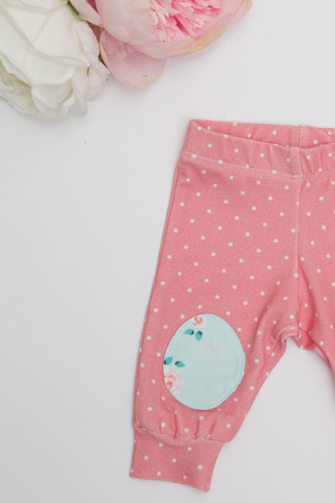 Knee Patch Baby Pants Free Pattern with the Cricut Maker Sew Much Ado