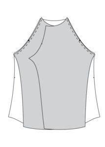 Free Women's Cowl Neck Hoodie Pattern - Sew Much Ado