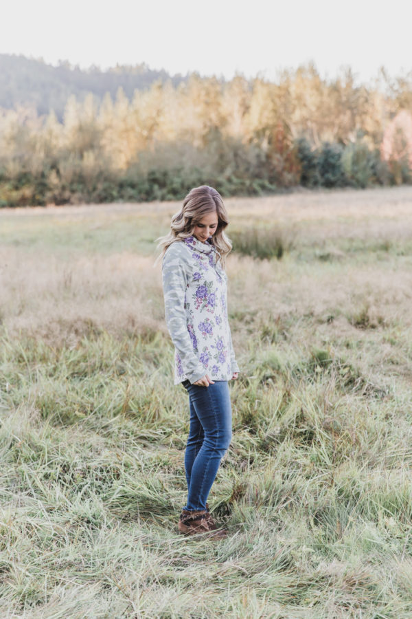 Free Women's Cowl Neck Hoodie Pattern Sew Much Ado