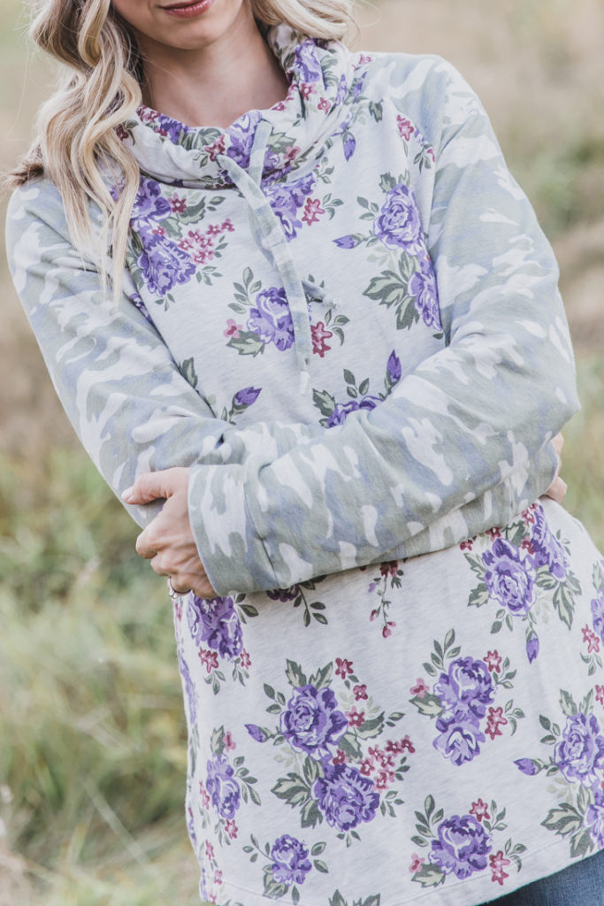 Free Women's Cowl Neck Hoodie Pattern Sew Much Ado