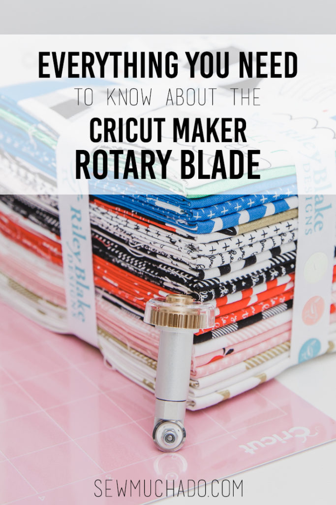 Cutting Fabric with the Cricut Maker + Rotary Blade Sew Much Ado