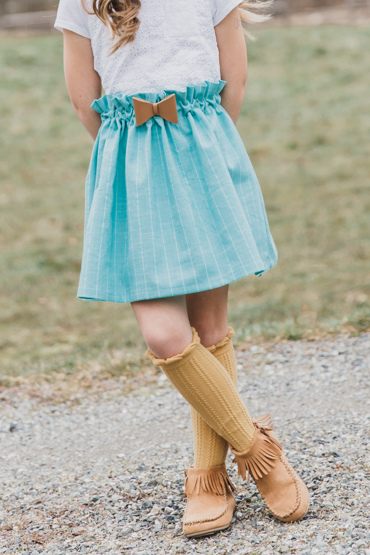 DIY Paper Bag Skirt {With Cricut Tools!} Sew Much Ado