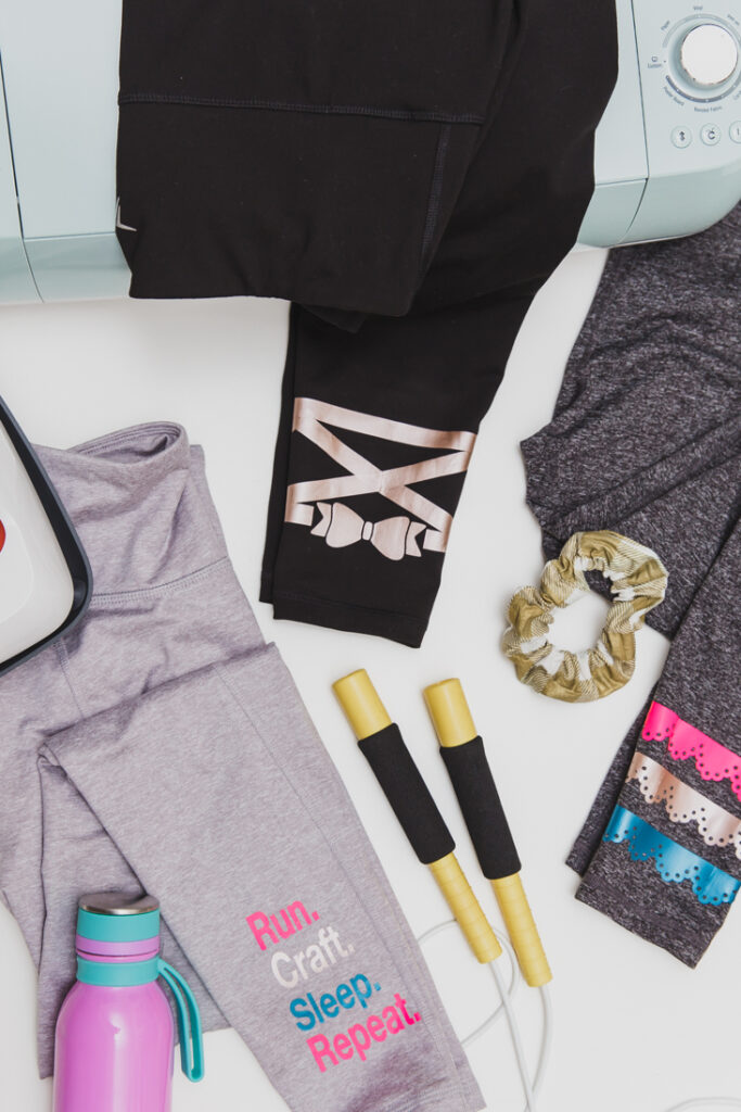 DIY Workout Leggings with the Cricut Explore Air 2 Sew