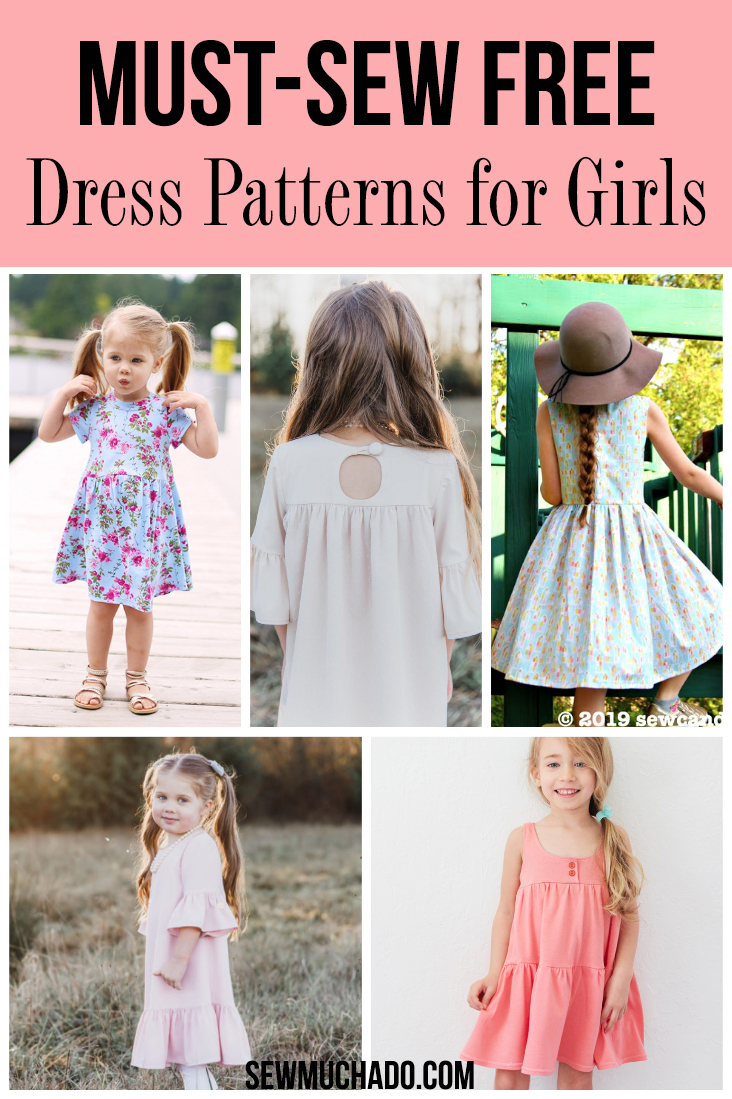 Free Must-Sew Dress Patterns for Girls - Sew Much Ado