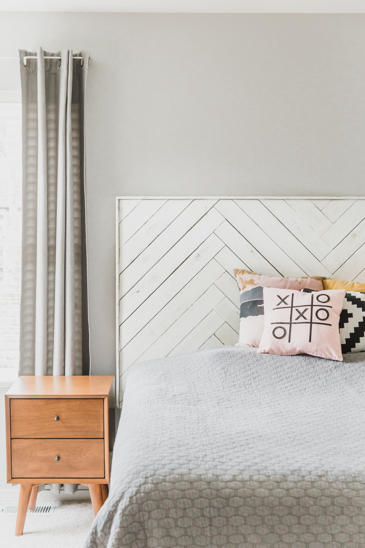 DIY Herringbone Headboard Sew Much Ado