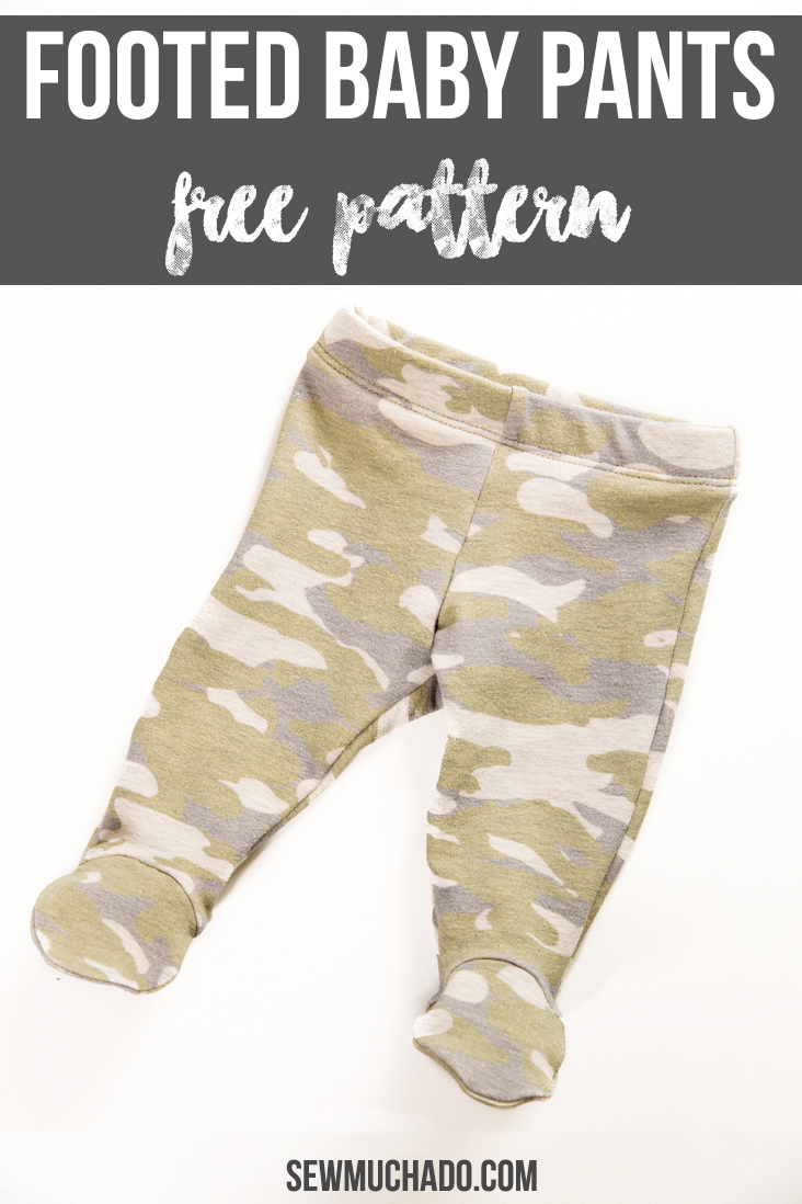 Free Footed Baby Pants Pattern Sew Much Ado