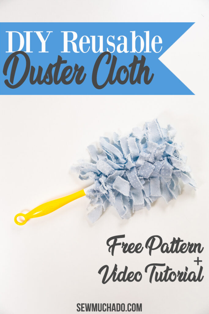 Reusable Swiffer Duster Cloths Tutorial Sew Much Ado