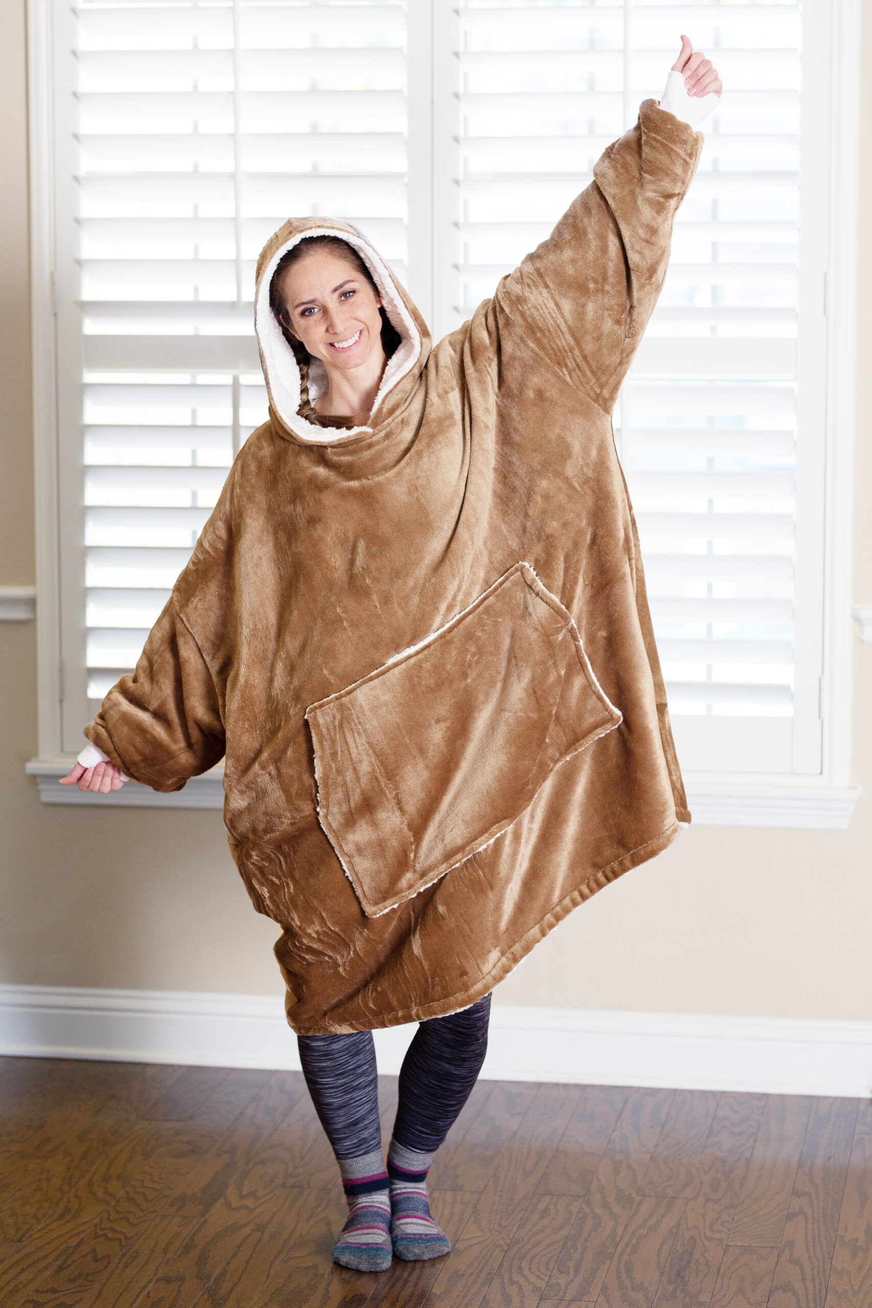 How to Make a Blanket Hoodie